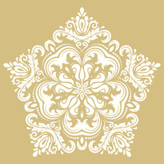 Elegant Ornament in the Style of Barogue