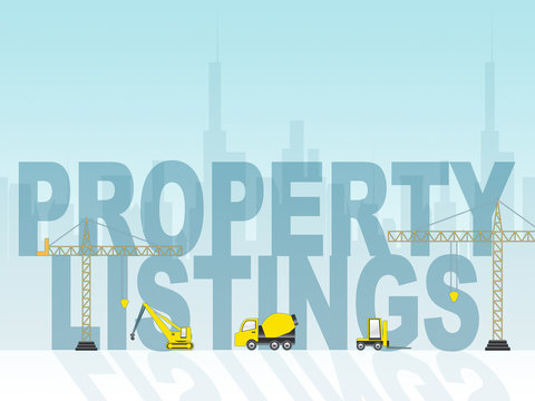 Property Listings Means Houses And Buildings For Sale