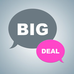 Big Deal Indicates Hot Deals And Bargains