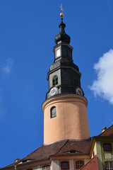 Fototapeta na wymiar Turm des Schlosses Weesenstein