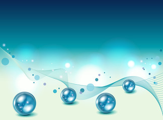 Background Collection Vol.01-Shiny glass ball