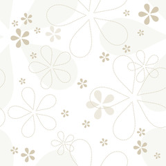 Floral seamless pattern. Graphic design element.