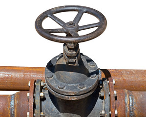 Rusted valve