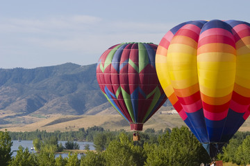 Naklejka premium Tandem Balloons