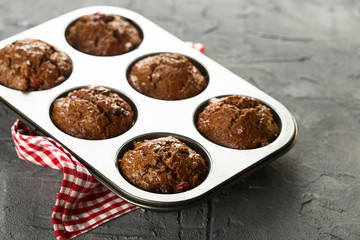 Chocolate muffins