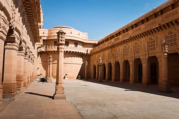 Deurstickers Umaid Bhawan palace, Jodhpur in Rajasthan, India © olenatur