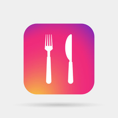 icon fork and knife