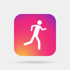icon man running