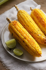 honey butter grilled corn