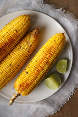 honey butter grilled corn