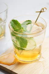 lime honey iced drinks