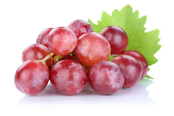 Trauben Weintrauben rot frische Früchte Obst