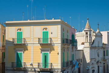 Fototapeta na wymiar View of Molfetta. Puglia. Italy. 