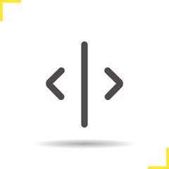 Obraz premium Open door icon