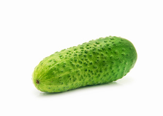 Cucumber isolated on white background