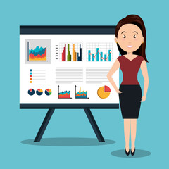 training process people isolated icon vector illustration design