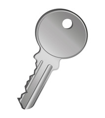 key metal isolated icon vector illustration design