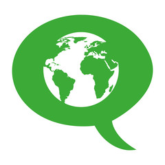 world planet earth icon vector illustration design