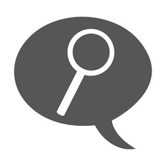 search magnifying glass isolated icon vector illustration design