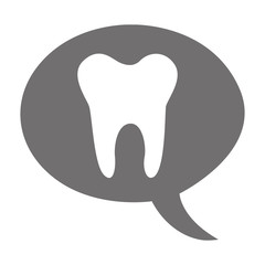 tooth dental healthcare isolated icon vector illustration design