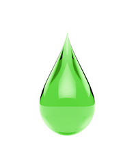 Green eco droplet