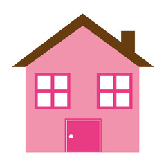 house home silhouette isolated icon vector illustration design