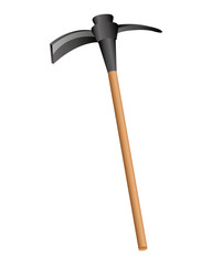 picks construction tool equipment icon vector illustration design