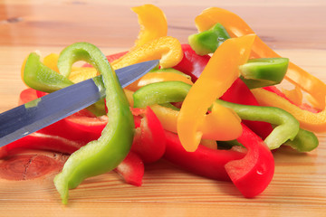 Colourful pepper