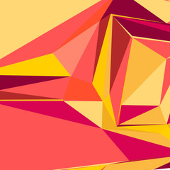 Abstract background with colorful triangles for magazines, bookl