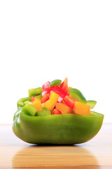 Colourful pepper