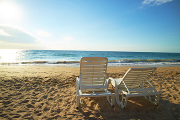 sunrise on the beach