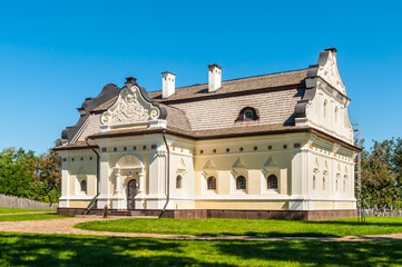 Fototapeta na wymiar Hetman house - Baturyn, Chernihiv province, Ukraine