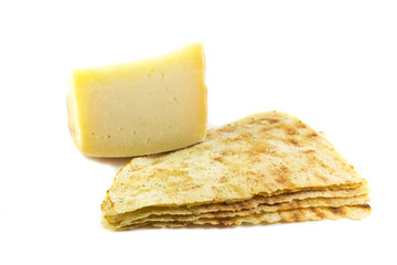 Pane carasau e formaggio