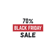 Black Friday Label