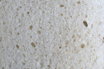 White bread texture