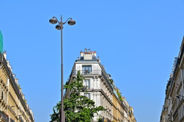 Buildings, facades, Paris