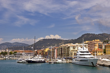 Port of Nice, France