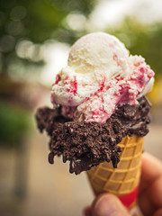Eis essen