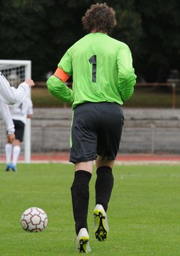 capitaine de l'&eacute;quipe de football