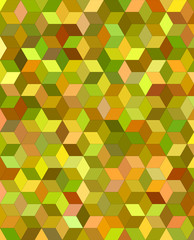 3d cube mosaic vector background design