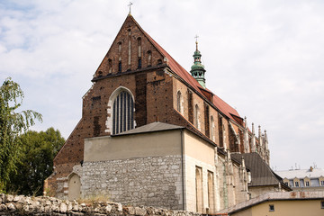 Obraz premium Church of Saint Catherine and Saint Margaret in Krakow (Poland)