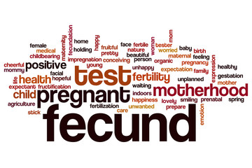 Fecund word cloud