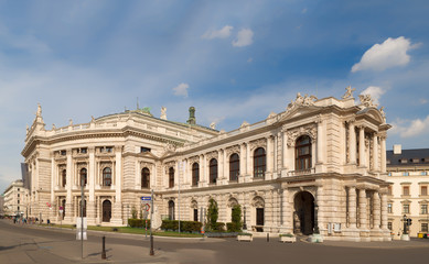 Fototapeta na wymiar Wien, Burgtheater