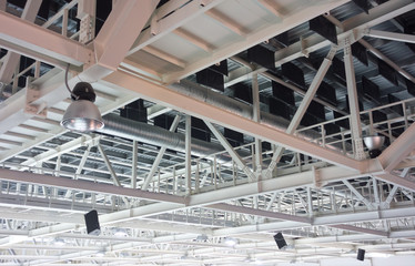 ceiling in stadium