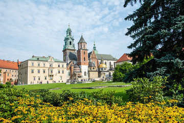 Cathedral of Wawel in Krakow (Poland)