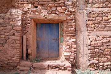 Fototapeta na wymiar Porta em Marrocos