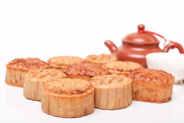 Moon cakes for Chinese Mid-Autumn fastival