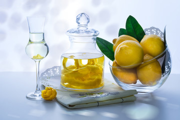 limoncello liqueur