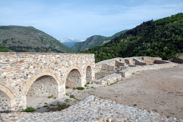 Walls of Prizren castle, Kosovo