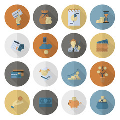 Business and Finance Icon Set